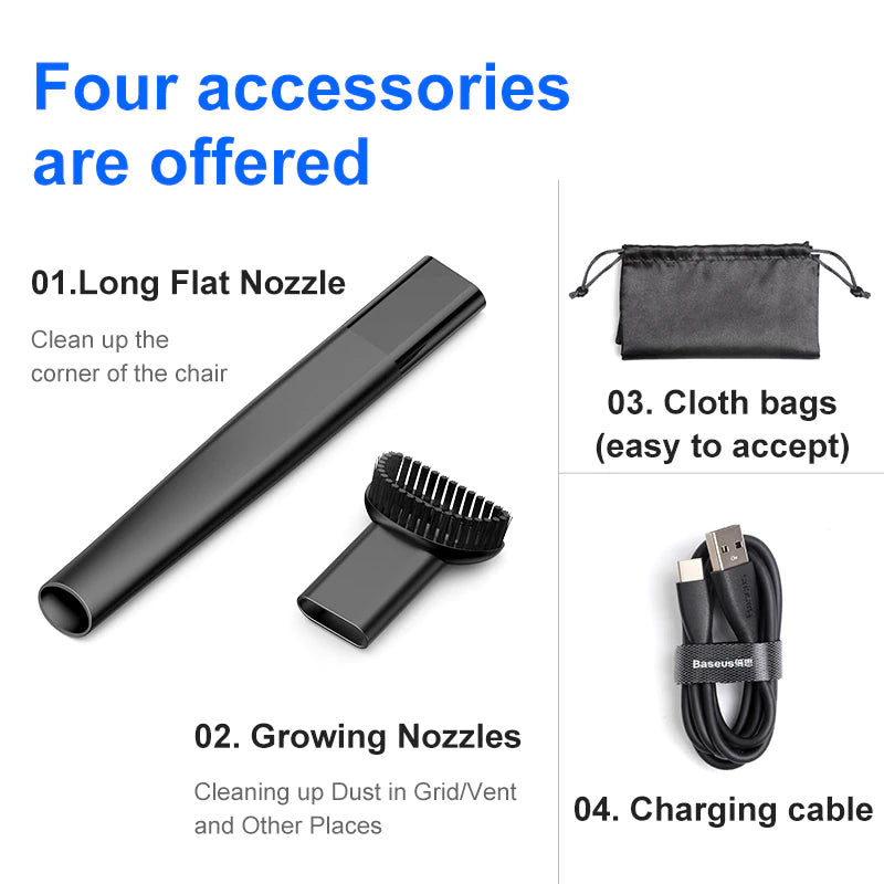 Wireless Car Vacuum Cleaner Portable