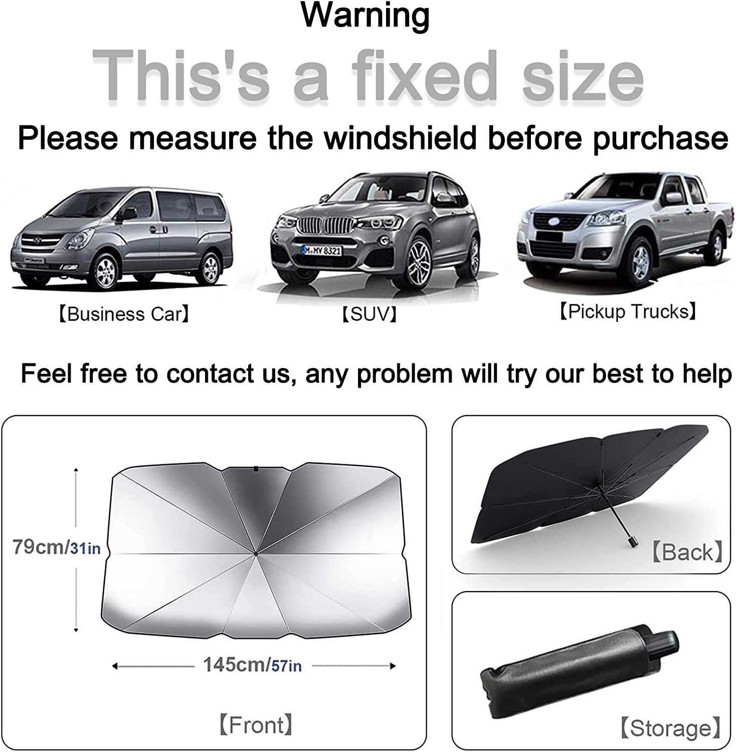 Windshield Umbrella