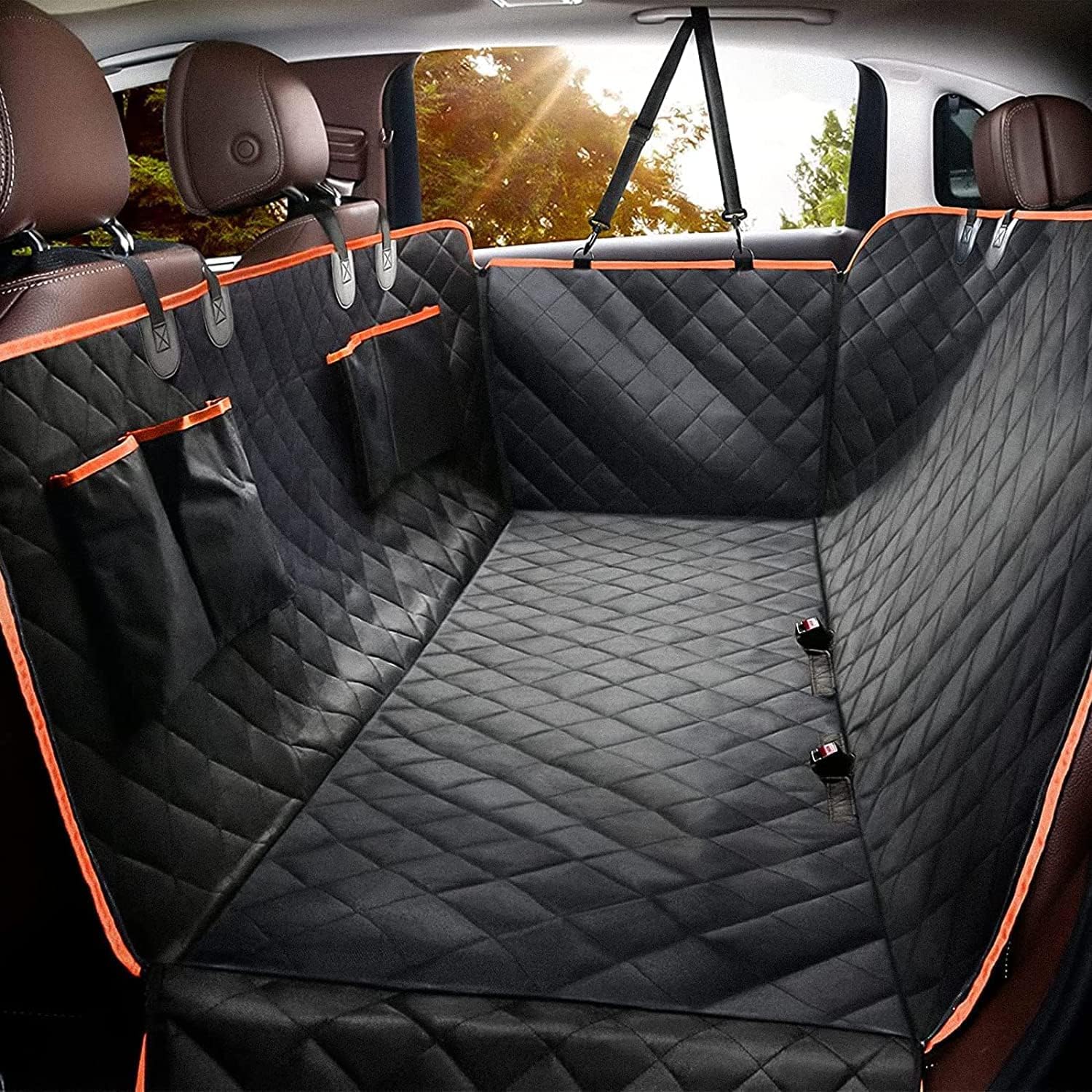 Pet Dog Car Seat Cover Waterproof Hammock For Suv Truck Back Rear Protector Mat