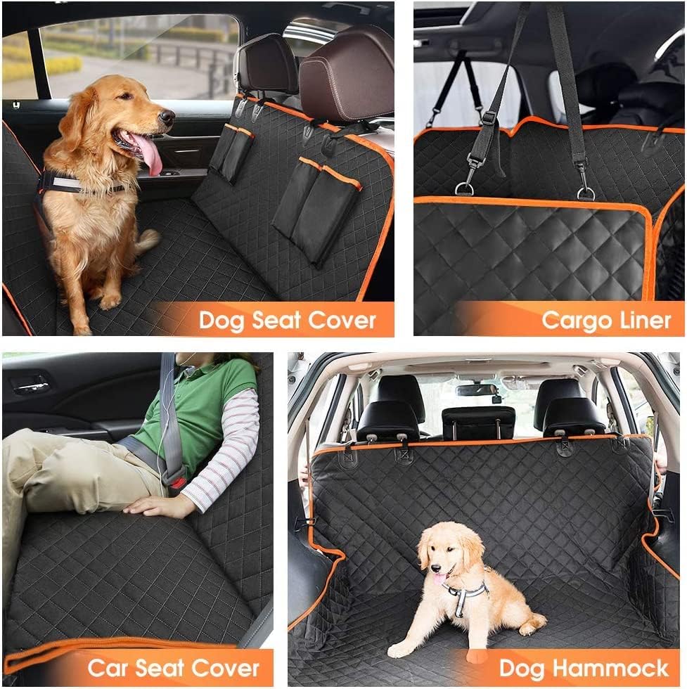 Pet Dog Car Seat Cover Waterproof Hammock For Suv Truck Back Rear Protector Mat