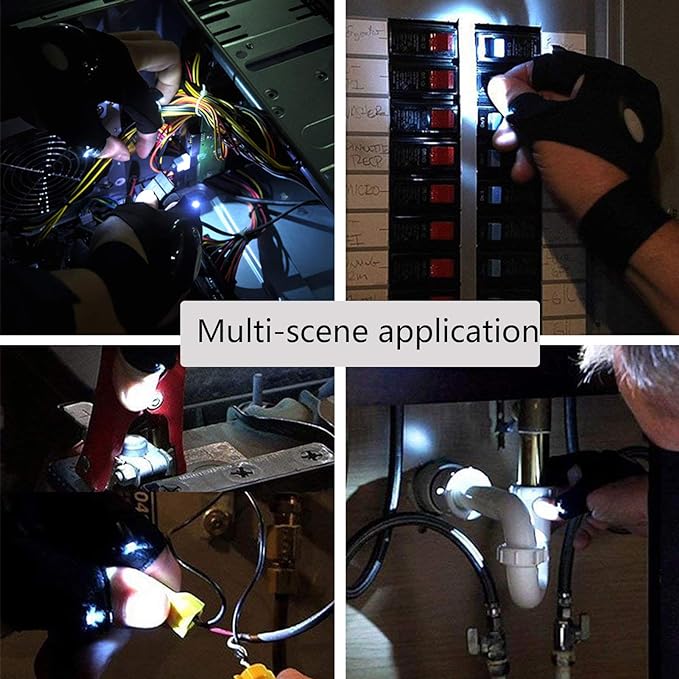 Flashlight Gloves
