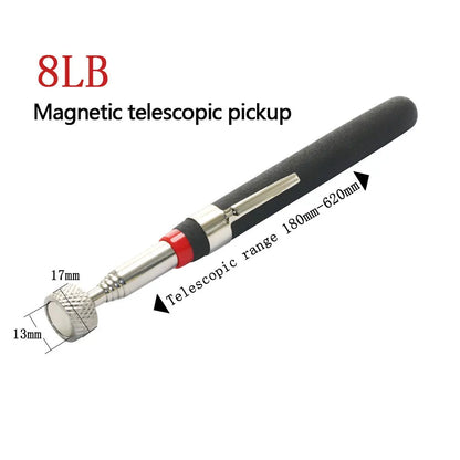 Mini Portable Telescopic Magnet Pen With Light