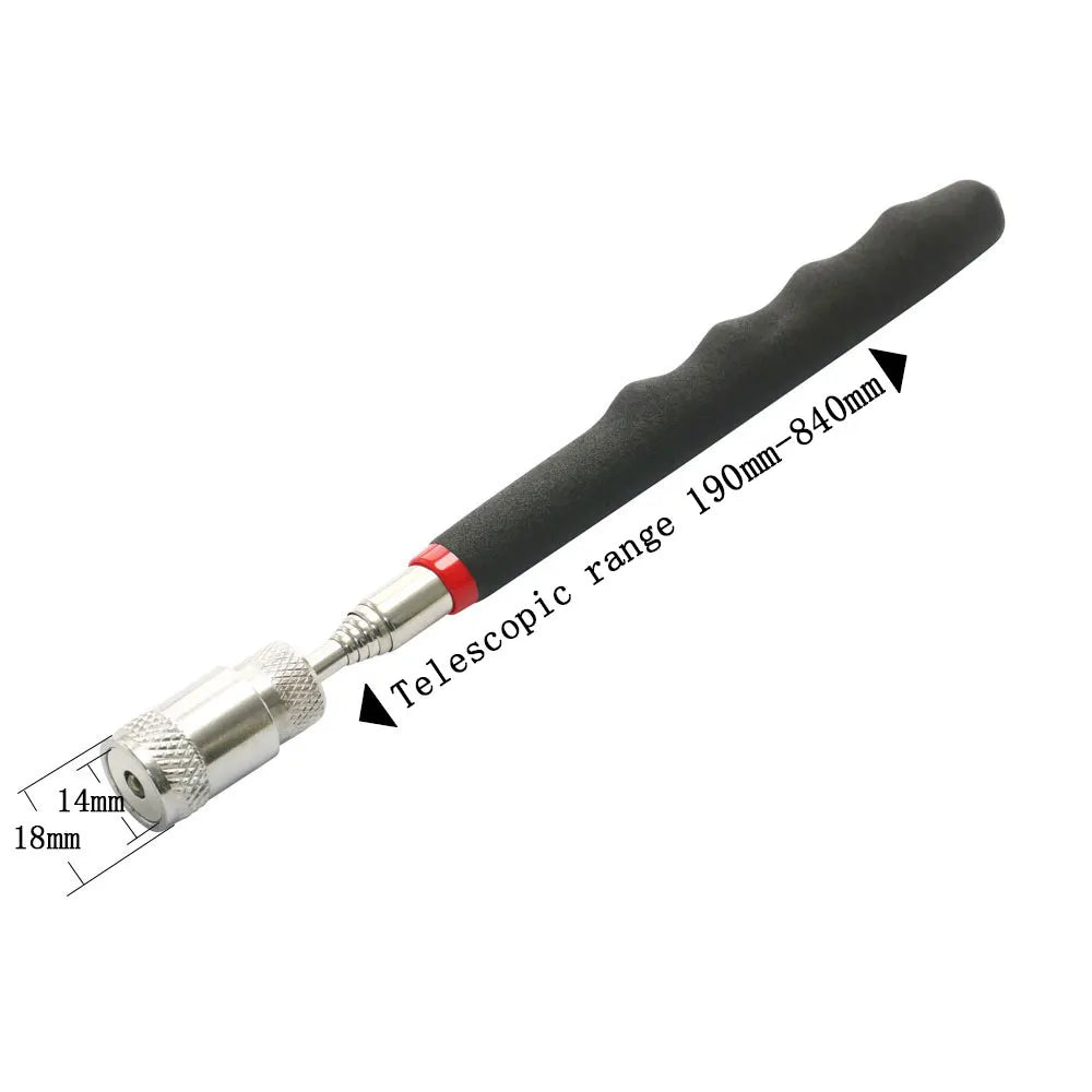 Mini Portable Telescopic Magnet Pen With Light