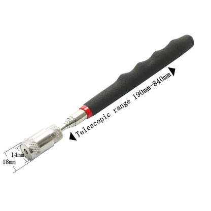 Mini Portable Telescopic Magnet Pen With Light