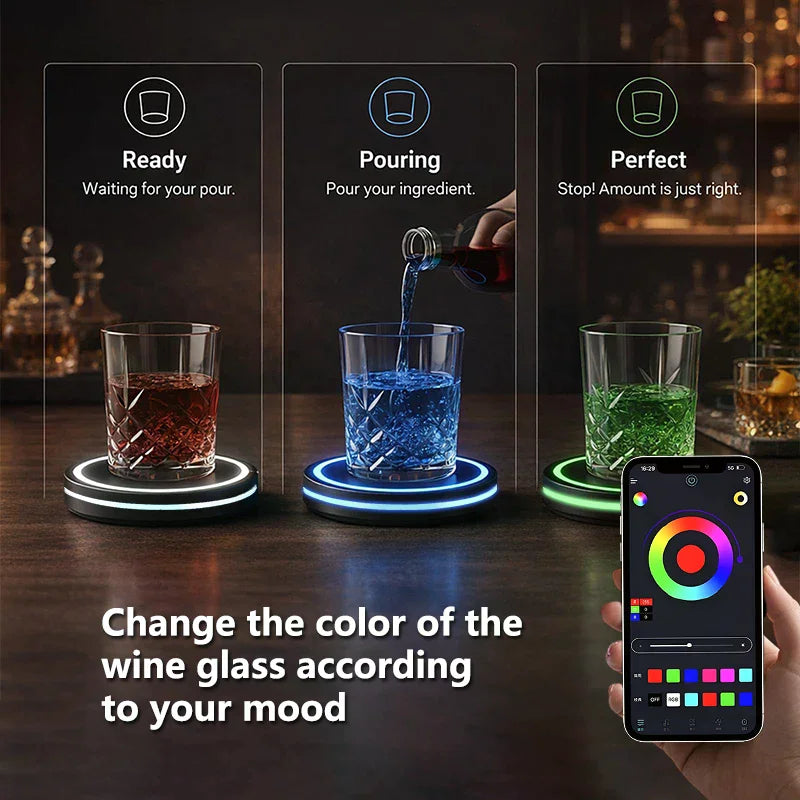 Smart Coaster Cocktail Maker -Home Bar