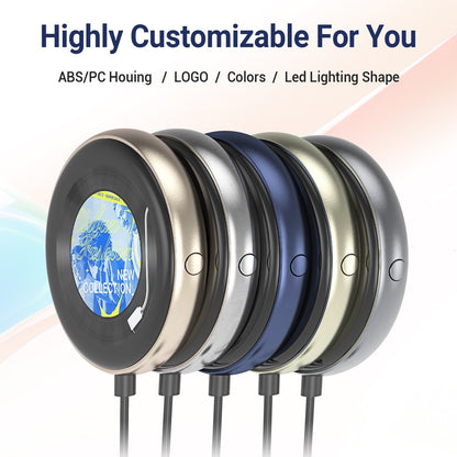 Portable Wireless CarPlay Adapter With Screen And Fragrance