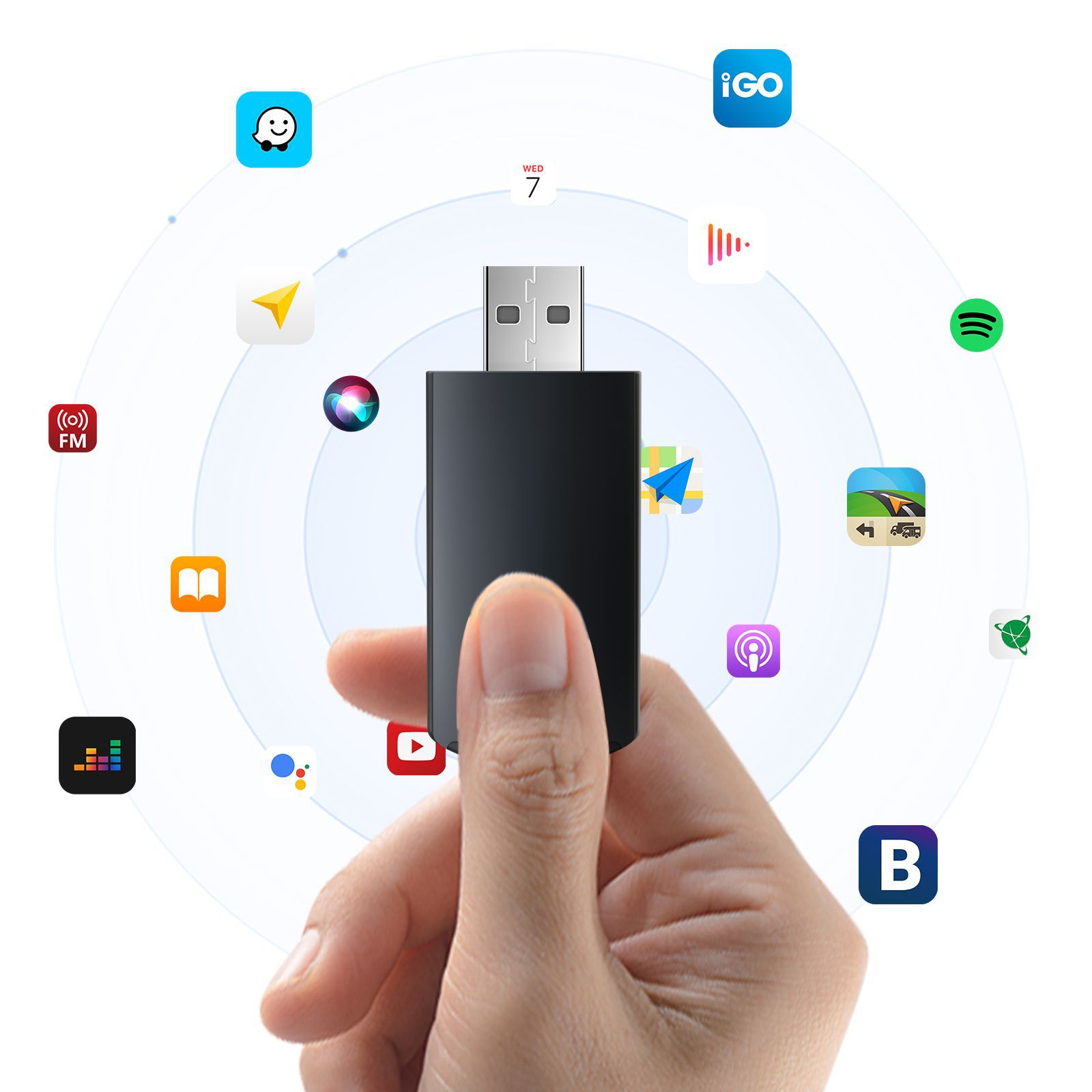 Carplay Box Module Original Car Wired To Wireless Private Model Real Upgrade Wireless Projector