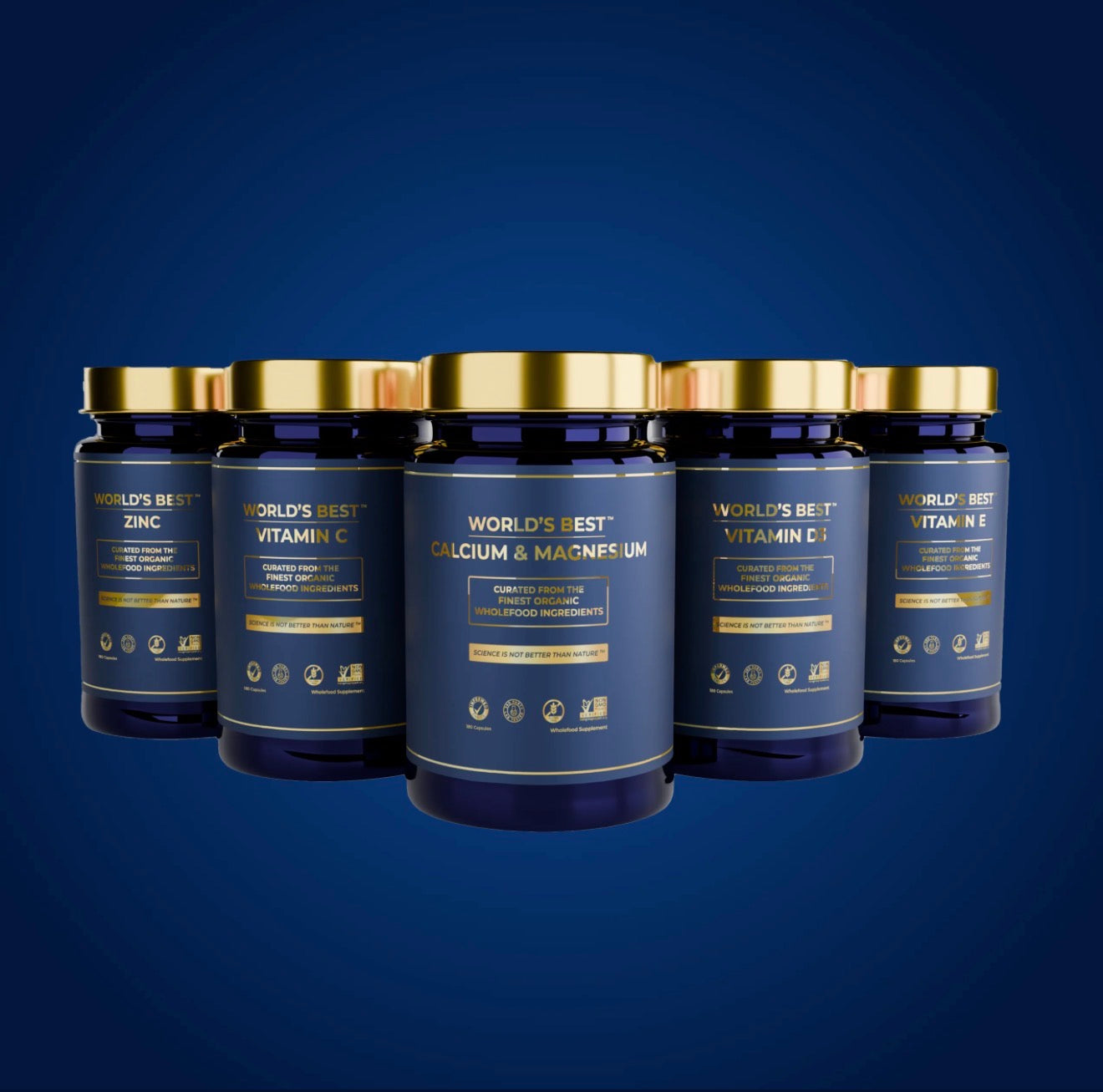 Vitamin & Mineral Supplement Bundle - 5 Items