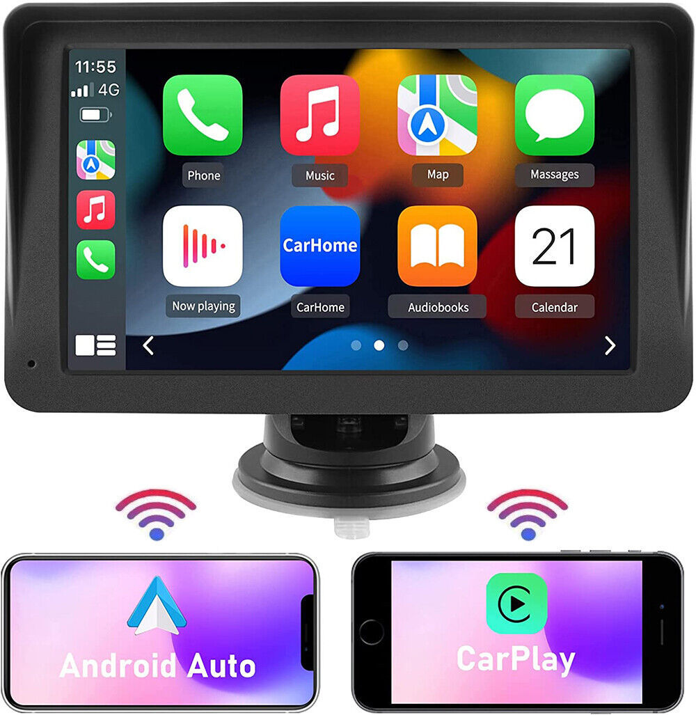 7-inch Portable Wireless Carplay Car Smart Screen