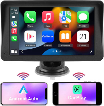 7-inch Portable Wireless Carplay Car Smart Screen