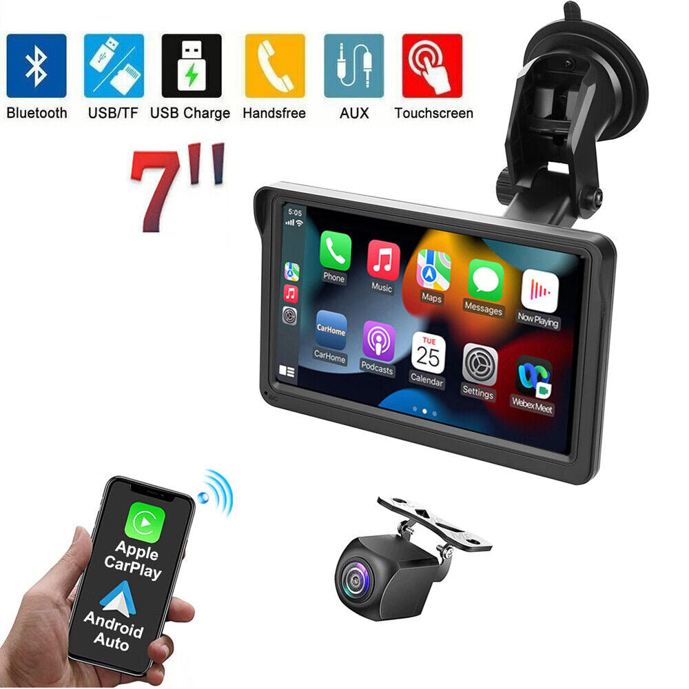 7-inch Portable Wireless Carplay Car Smart Screen